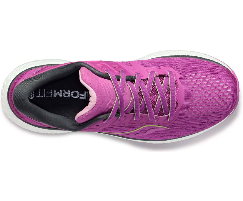 Saucony Hurricane 23 Women's Running Shoes Purple | AU 157QMAZ